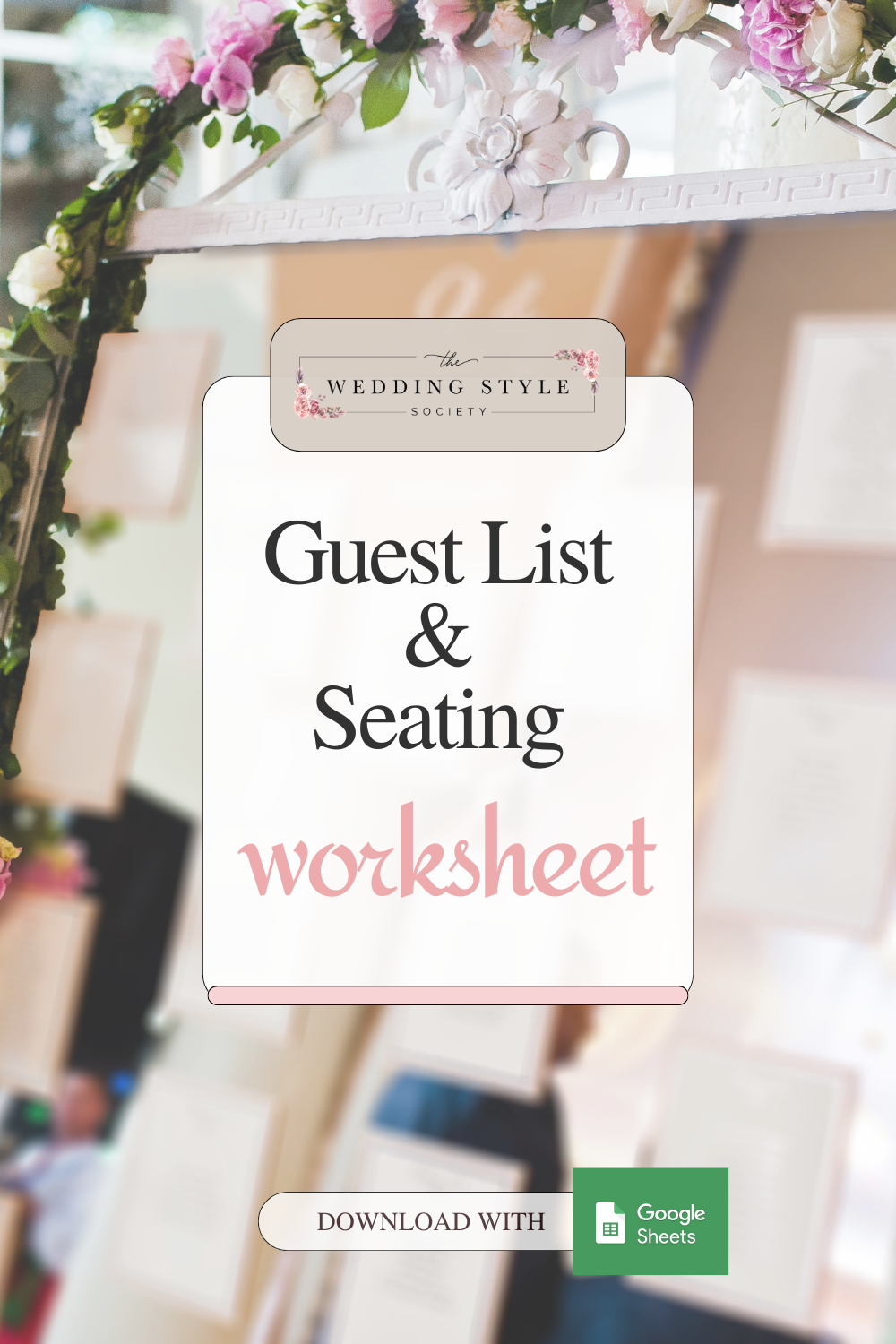 Wedding Guest List & Seating Chart – Keep Guests Organized