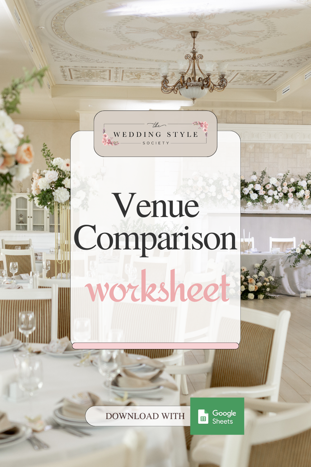 Wedding Venue Comparison Spreadsheet