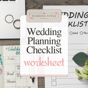 Wedding Checklist & Timeline